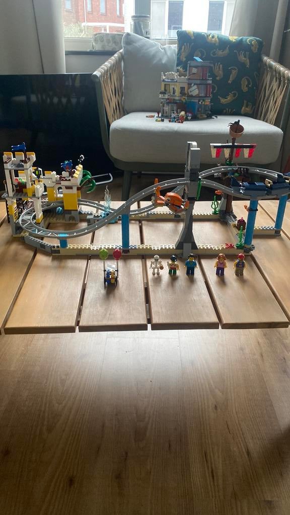 Lego, 3in1 achtbaan! set (31084), Ophalen of Verzenden, Zo goed als nieuw