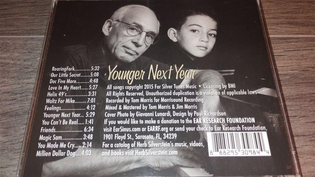 Herb Silverstein ‎- Younger Next Year, Ophalen of Verzenden, 1980 tot heden, Zo goed als nieuw, Jazz