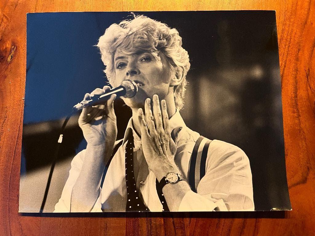 David Bowie originele  persfoto’s, Ophalen of Verzenden, Gebruikt, Foto of Kaart