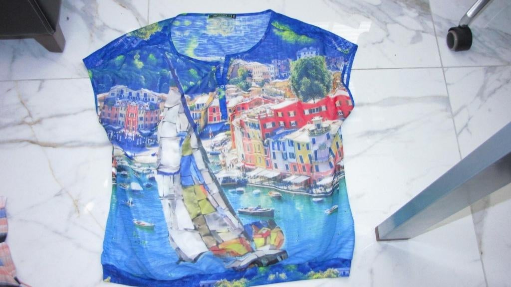 48 LIZZY & CO zeilboot, Blauw, Maat 46/48 (XL) of groter, Nieuw, Ophalen of Verzenden