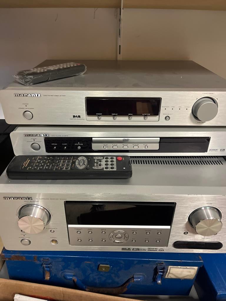 Marantz Stereo-set met DAB tuner, DVD speler en receiver, Ophalen, Marantz, Gebruikt, Losse componenten