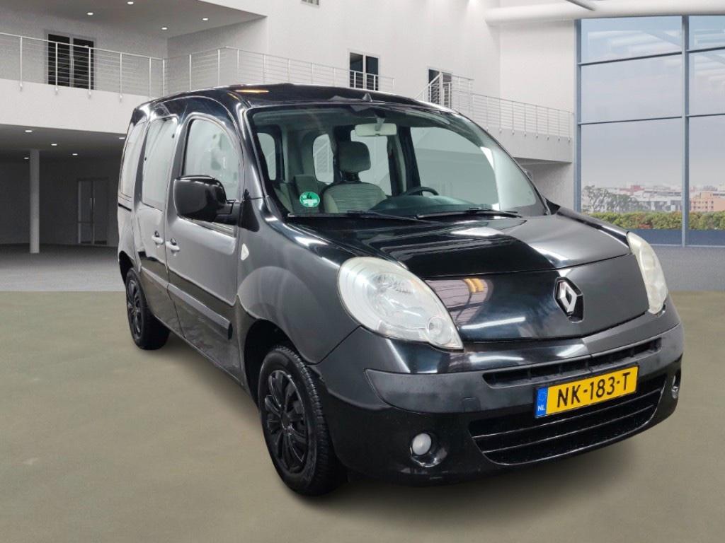Renault Kangoo Family 1.6-16V Expression/ SCHUIFDEUREN/ CRUI, Gebruikt, 4 cilinders, Zwart, Bedrijf