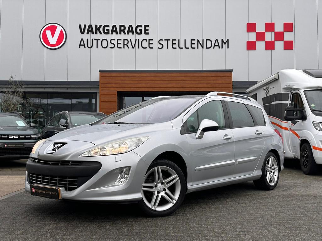 Peugeot 308 SW 1.6 VTi Sportium|Climate Control|Trekhaak|Cru, Voorwielaandrijving, Euro 5, Stof, Gebruikt