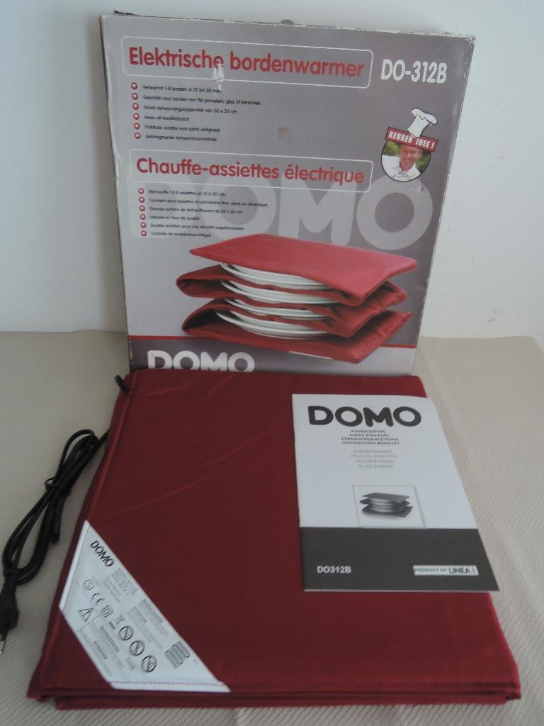 Nooit gebruikte elektrische DOMO bordenwarmer, Ophalen of Verzenden, Nieuw