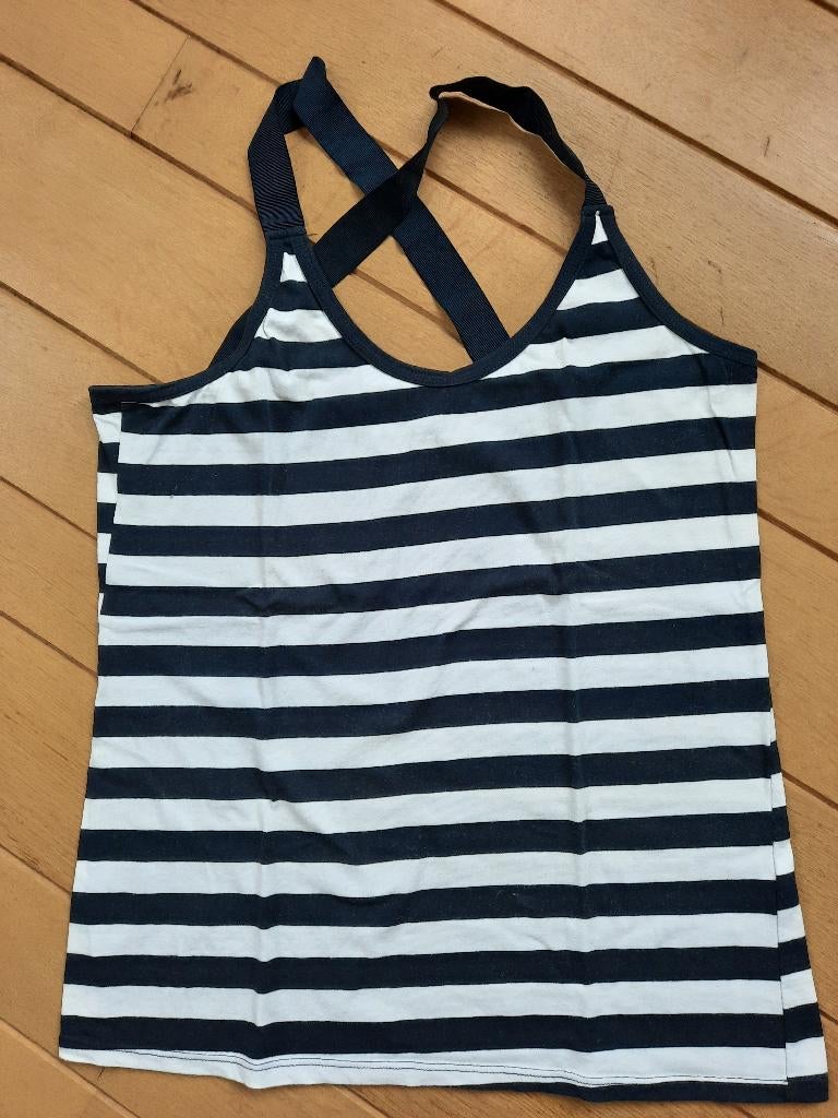 Enjoy top blauw wit streep maat XL - nieuw -, Blauw, Maat 46/48 (XL) of groter, Nieuw, Ophalen of Verzenden