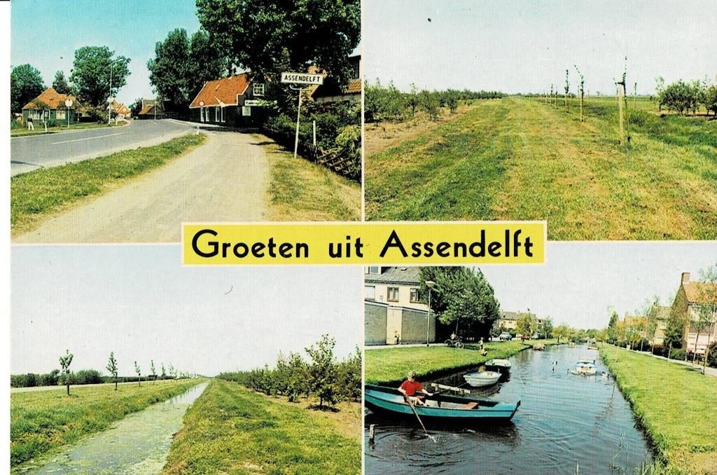 Assendelft, Verzamelen, Ansichtkaarten | Nederland, Verzenden, Ongelopen, Noord-Holland
