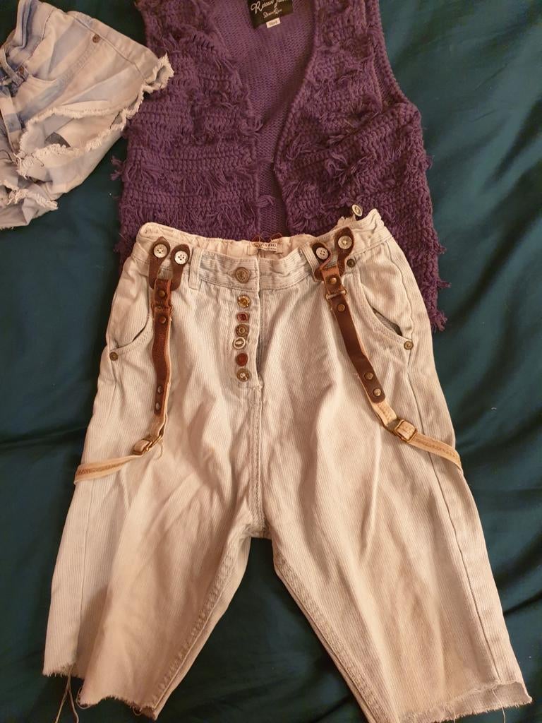 Scotch R'Belle baggy kortebroek Coolcat short retour 128, Ophalen of Verzenden, Gebruikt, Meisje, Broek