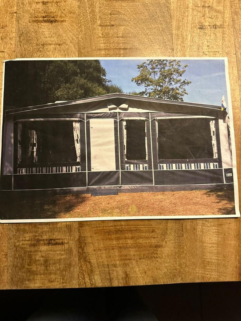 Goldcamp voortent G18 (965) 4-seizoenen met frame, Ophalen, Zo goed als nieuw, Overige merken