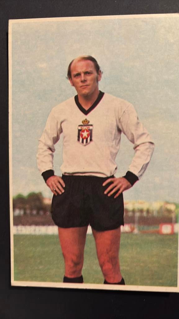 Gerard "Pummy" Bergholtz Feyenoord Anderlecht RWDM kaart, Verzenden, Gebruikt, Feyenoord, Spelerskaart