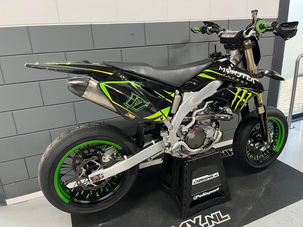 Kawasaki kxf kx 450 f sm supermotard, 450 cc, Crossmotor, Kawasaki, Bedrijf