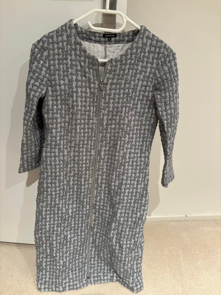 Caroline Biss jurk maat 42, Ophalen of Verzenden, Zo goed als nieuw, Maat 42/44 (L), Grijs