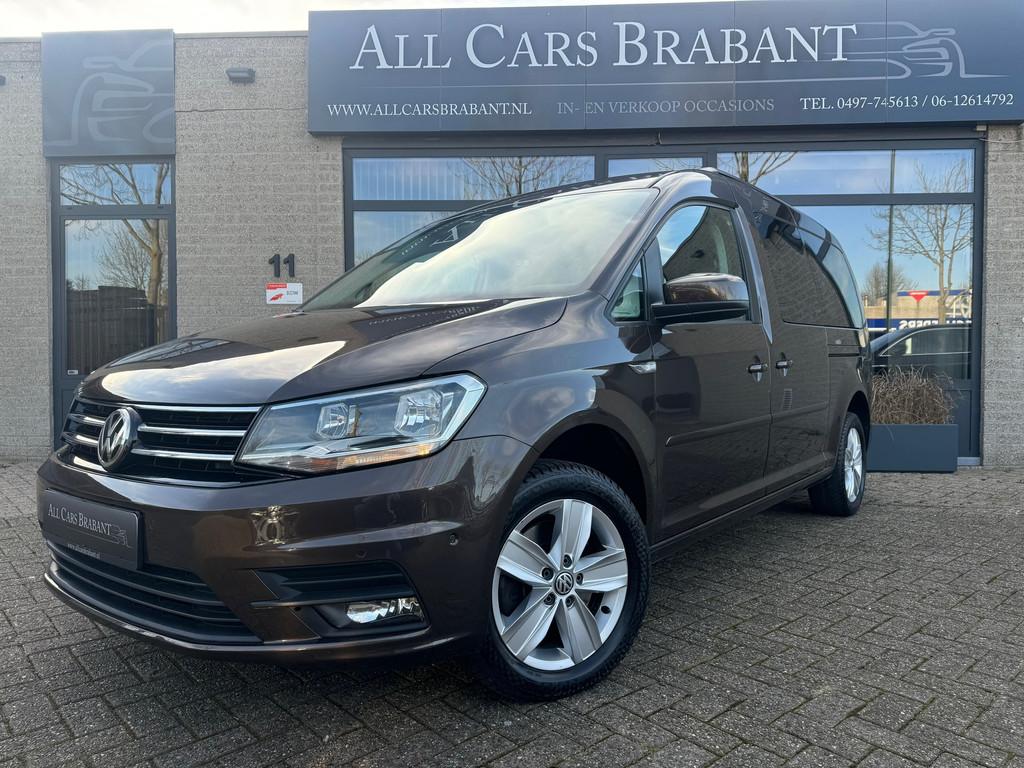 Volkswagen Caddy Maxi 1.4 TSI / 7 persoons / automaat/ camer, 1350 kg, Gebruikt, Zwart, 4 cilinders