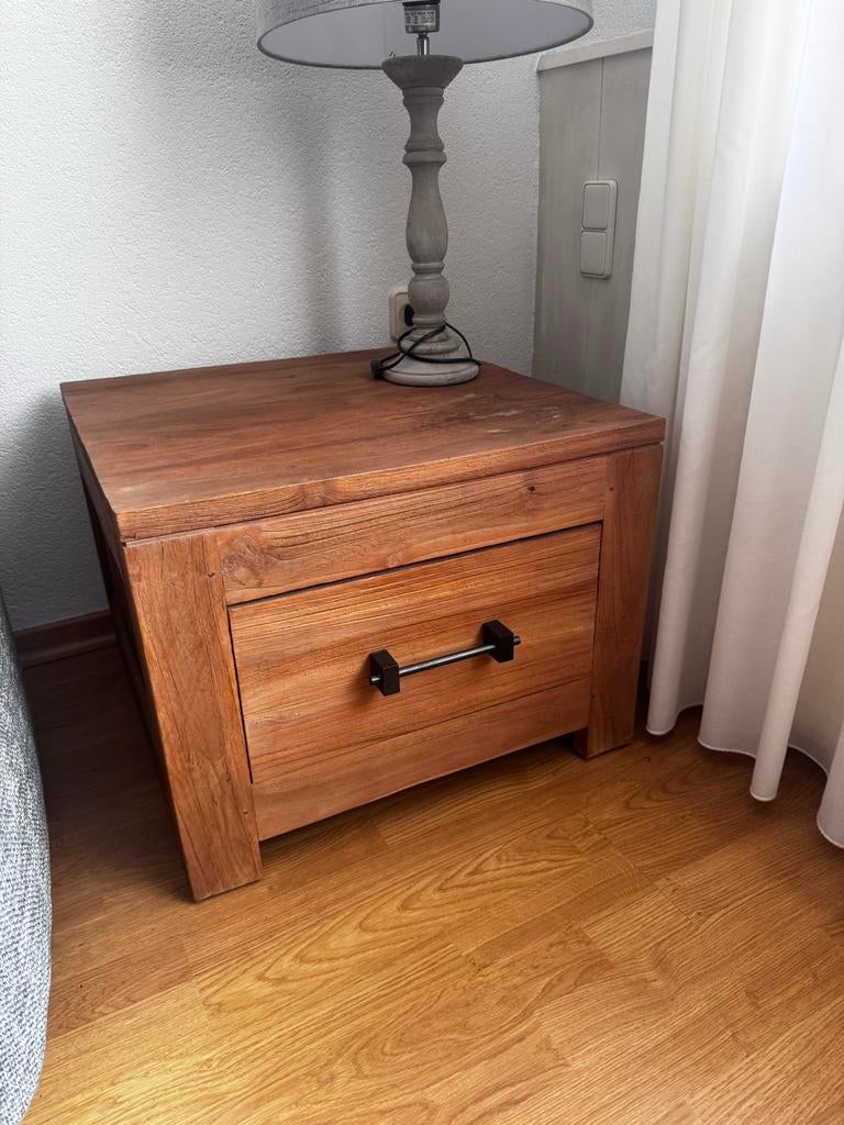 houten kastje met lade, Ophalen, Gebruikt