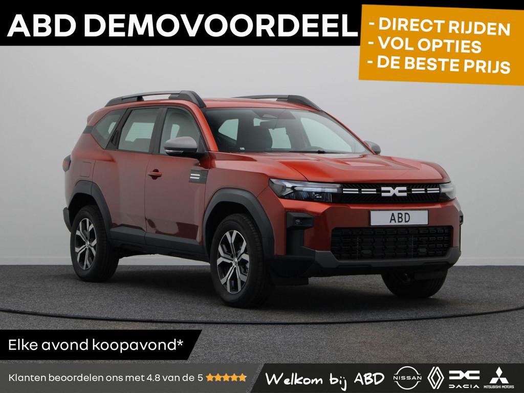 Dacia Bigster 1.8 Hybrid 155pk Expression | Achteruitrijcame, Auto's, Dacia, Stof, Bruin, Parkeersensor, Origineel Nederlands