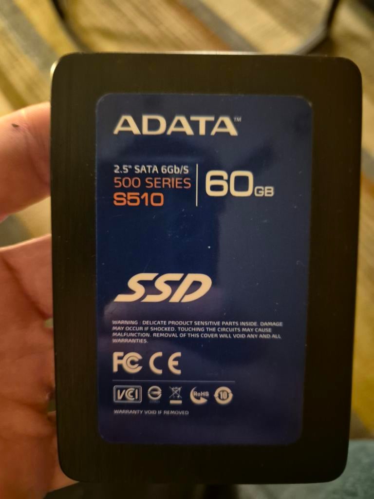 Adata 60gb ssd, Intern, Gebruikt, Adata, Ophalen of Verzenden