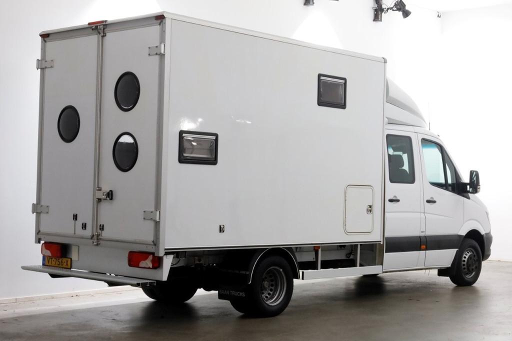 Mercedes-Benz Sprinter 516 CDI 163pk E6 7G Automaat D.C. Bak, Auto's, Bestelauto's, Achterwielaandrijving, Gebruikt, Euro 6, 4 cilinders