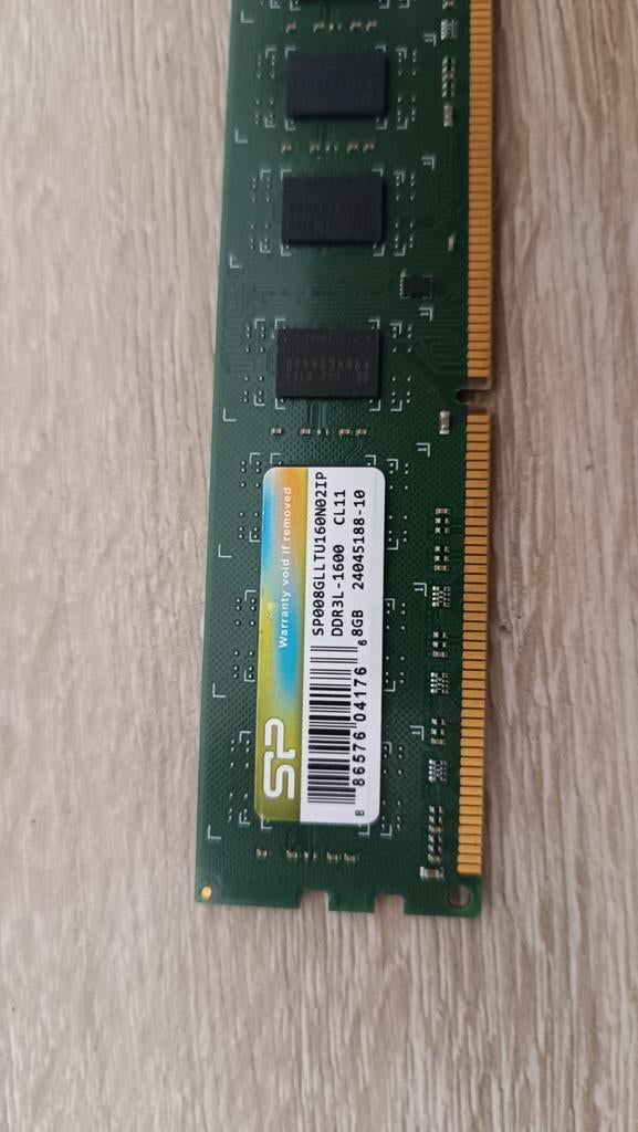 Silicon Power DDR3 RAM 16 GB (2x8gb), Computers en Software, RAM geheugen, Console, Verzenden, DDR3, Zo goed als nieuw