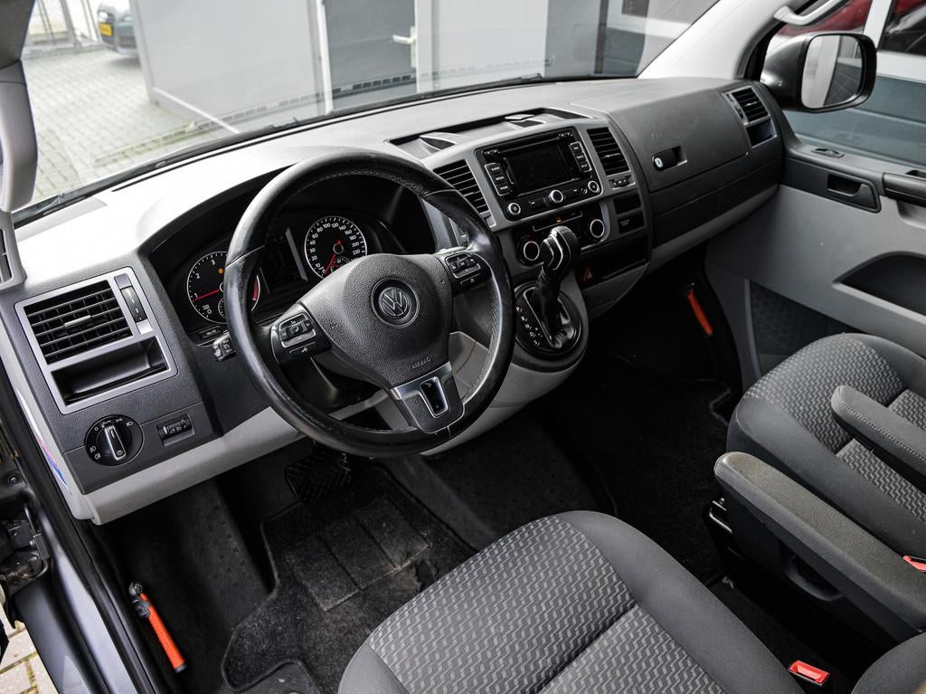 Volkswagen Transporter 2.0 TDI L1H1 DC Comfortline | 1ste ei, Euro 5, Stof, Gebruikt, Zwart