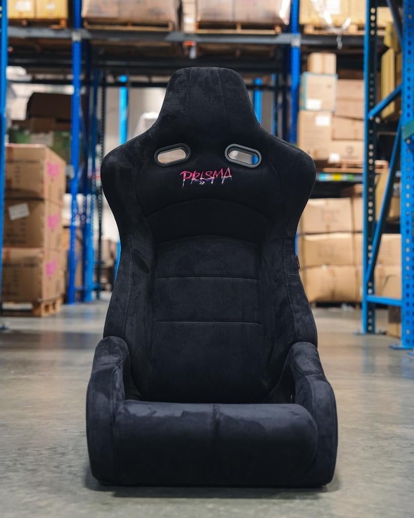 NRG Prisma Omega Verstelbare kuipstoel Sportstoel zwart, Ophalen of Verzenden