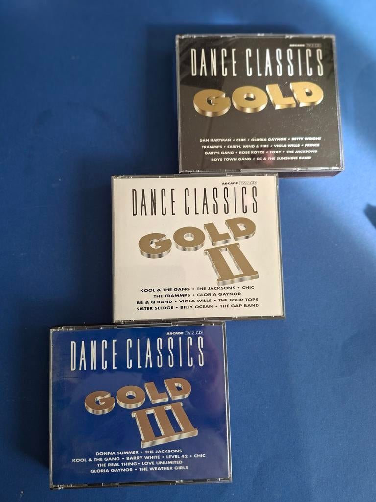 dance classics gold 1&2&3, Cd's en Dvd's, Cd's | Verzamelalbums, Ophalen of Verzenden, Zo goed als nieuw, Dance