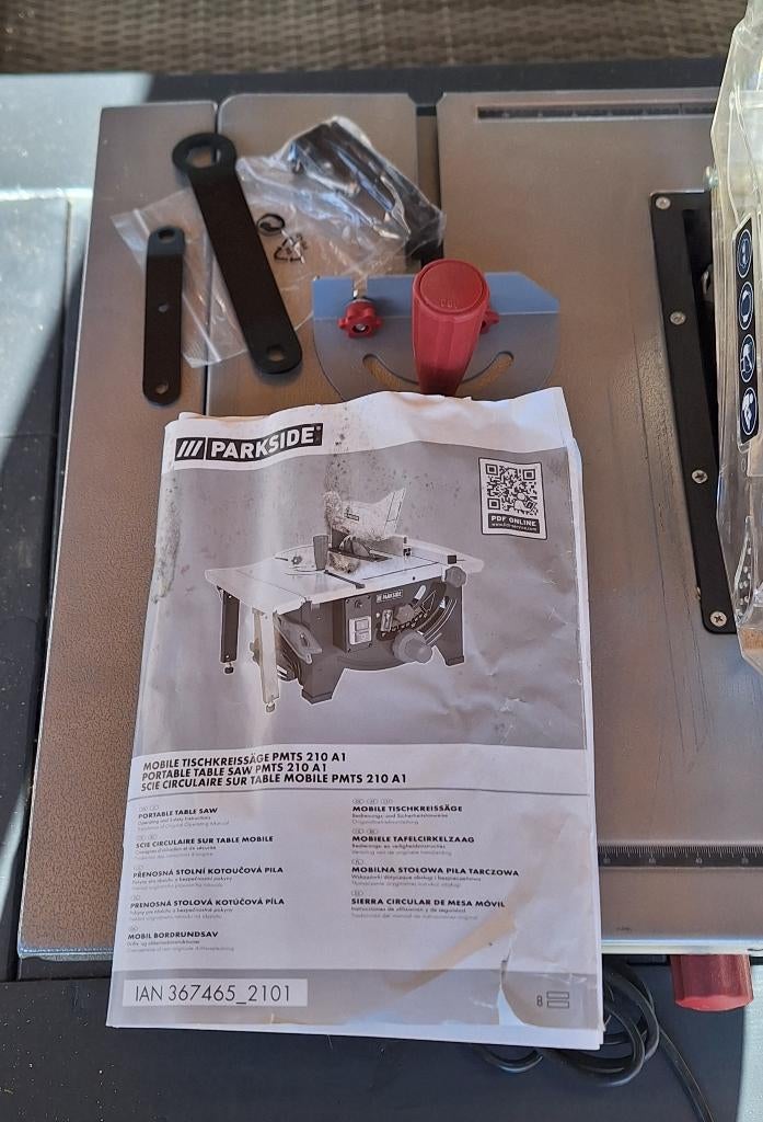 tafel zaagmachine, Doe-het-zelf en Verbouw, Gereedschap | Zaagmachines, Ophalen, Overige typen, Zo goed als nieuw, 30 tot 70 mm