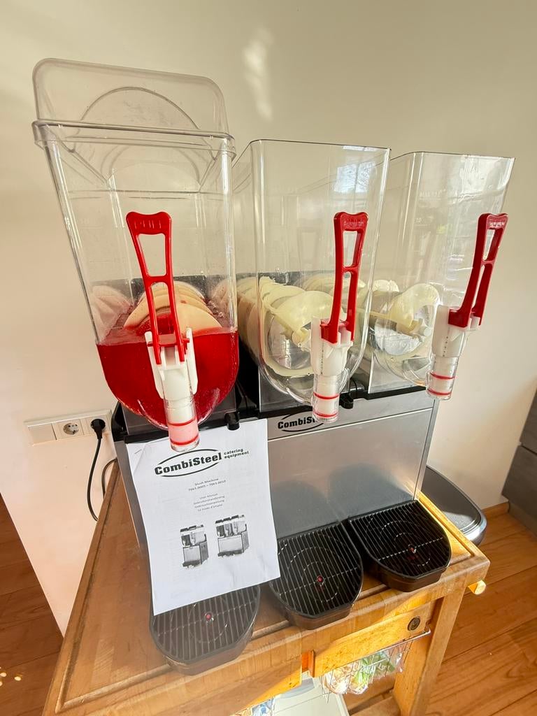 Combisteel slushmachine 3x12L, Ophalen, Gebruikt, Overige