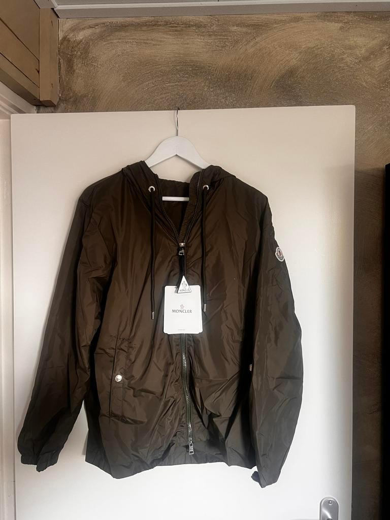 Moncler windbreaker groen, Ophalen of Verzenden, Nieuw, Maat 48/50 (M), Groen