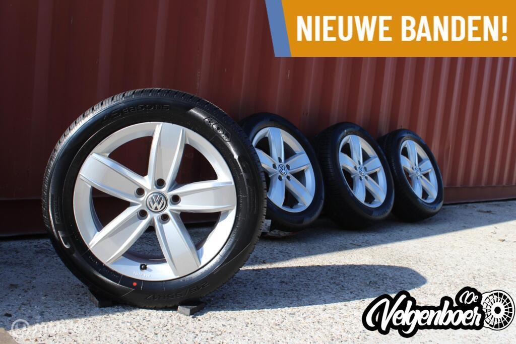 Volkswagen Passat / T Roc velgen + Nieuwe all season banden!, Auto-onderdelen, Banden en Velgen, Banden en Velgen, 17 inch, Jetze Veldstraweg 71A