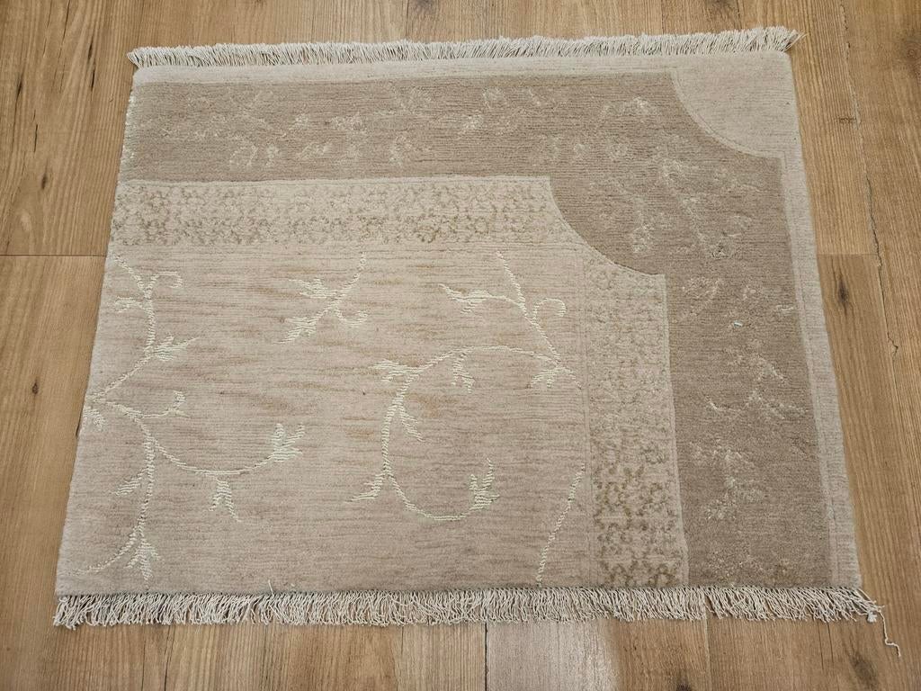 Handgeknoopt oosters tapijt modern 54x70, Info@SlatsAntiek.nl, 50 tot 100 cm, Perzisch, Vof Slats Antiek