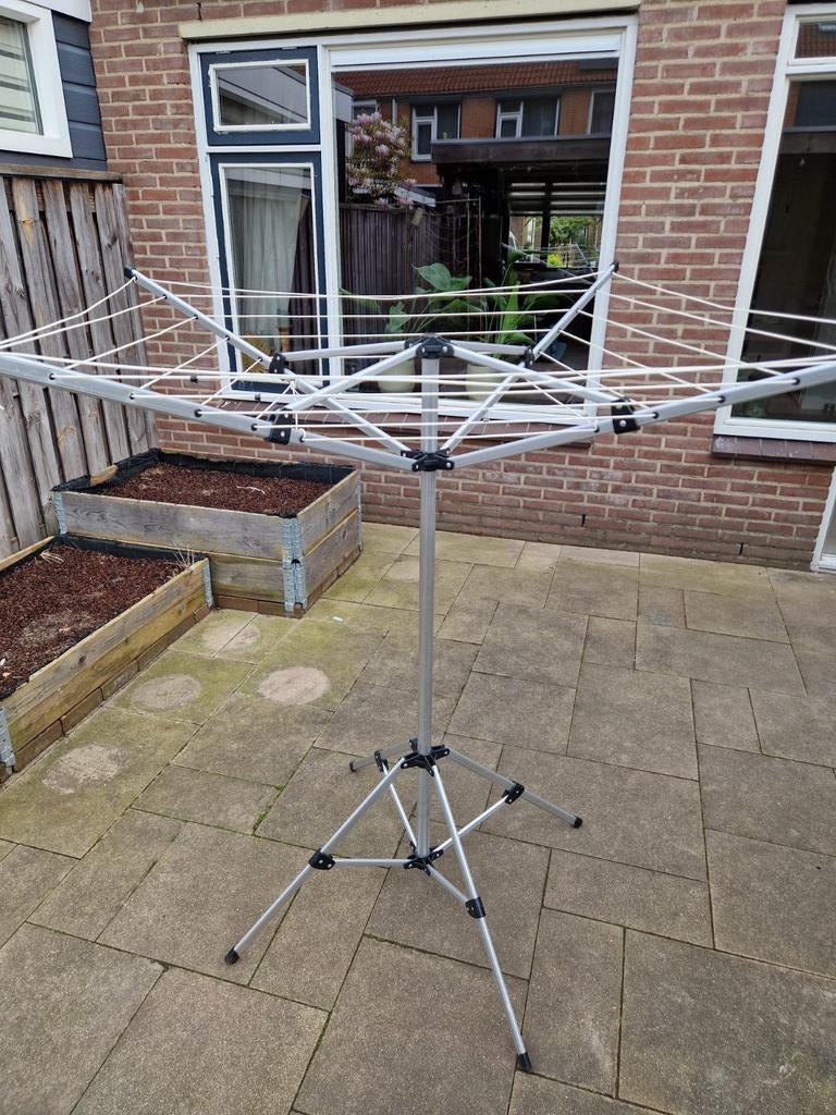 Compacte Droogmolen voor Camping of Kleine Tuin, Tuin en Terras, Droogmolens en Wasrekken, Zo goed als nieuw, Droogmolen, Ophalen