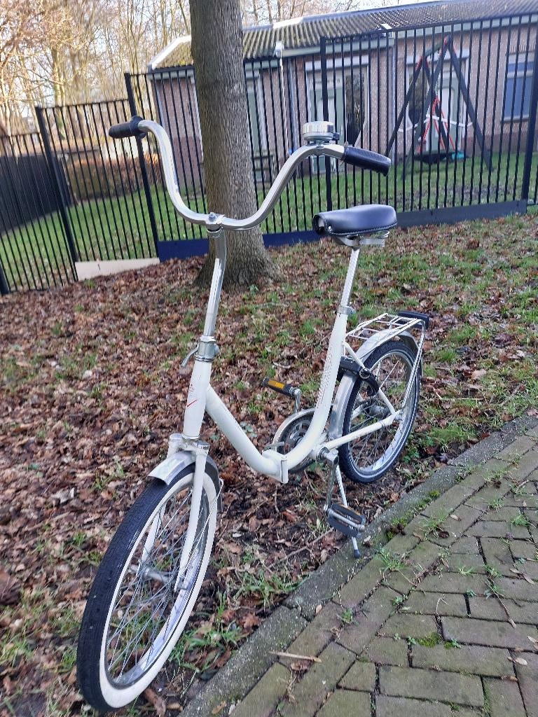 Vintage vouwfiets - merk Atlas - Jaren 60-70, Fietsen en Brommers, Ophalen, 20 inch of meer, Gebruikt, Dames