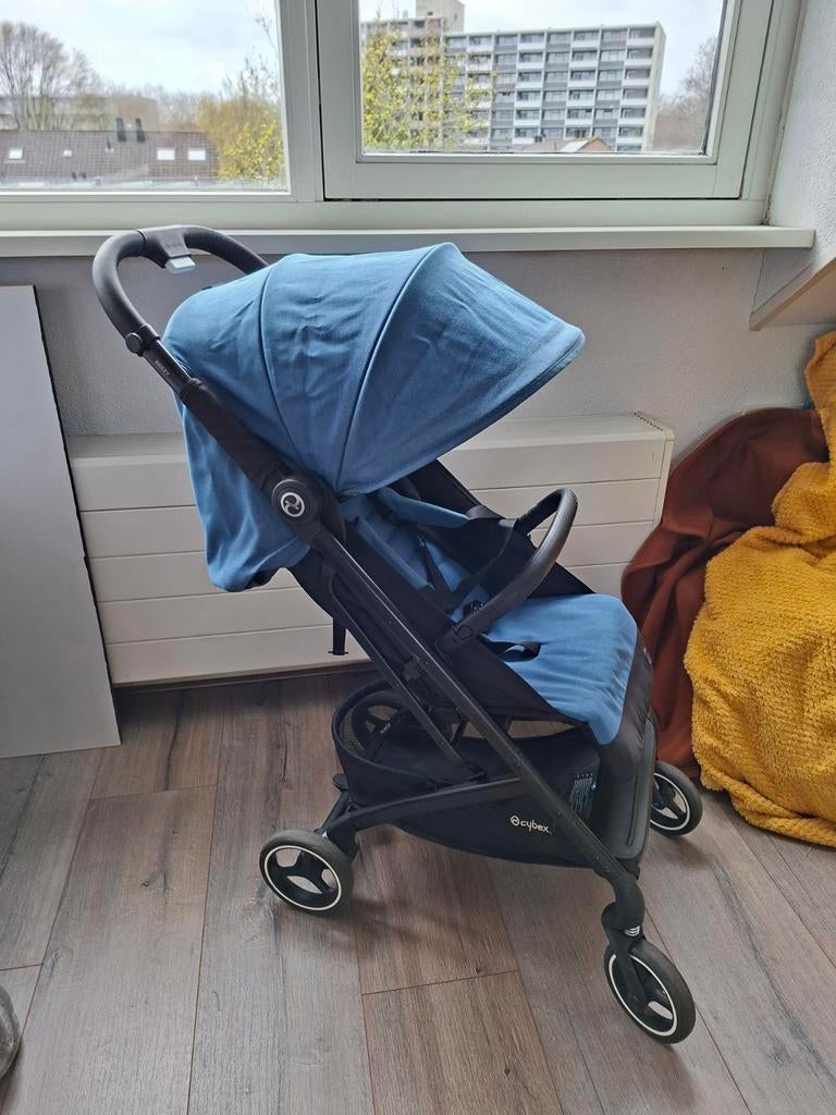 Cybex Beezy buggy blauw Compact en wendbaar, Ophalen, Gebruikt, Overige merken