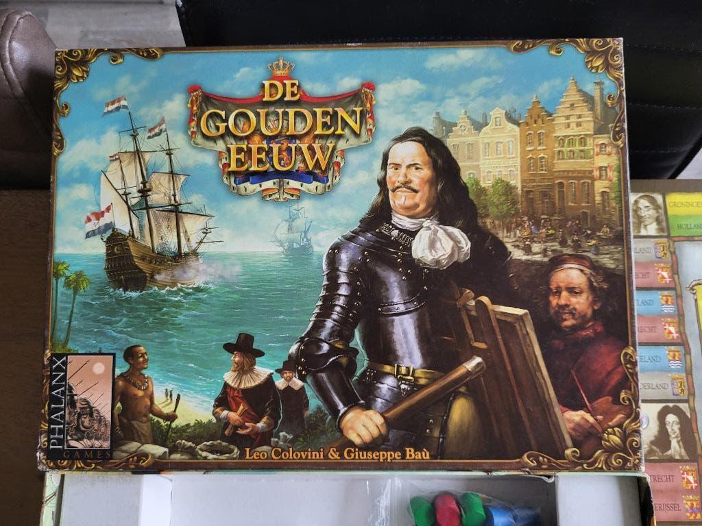 spel De gouden eeuw, Een of twee spelers, Ophalen of Verzenden, Zo goed als nieuw