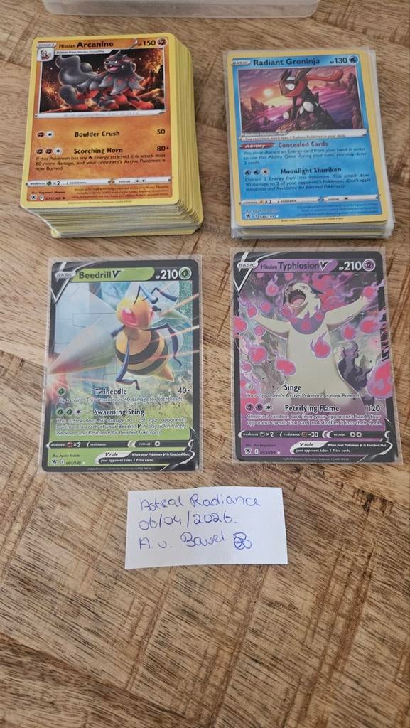 Pokemon kaarten Astral Radiance, Ophalen of Verzenden, Meerdere kaarten