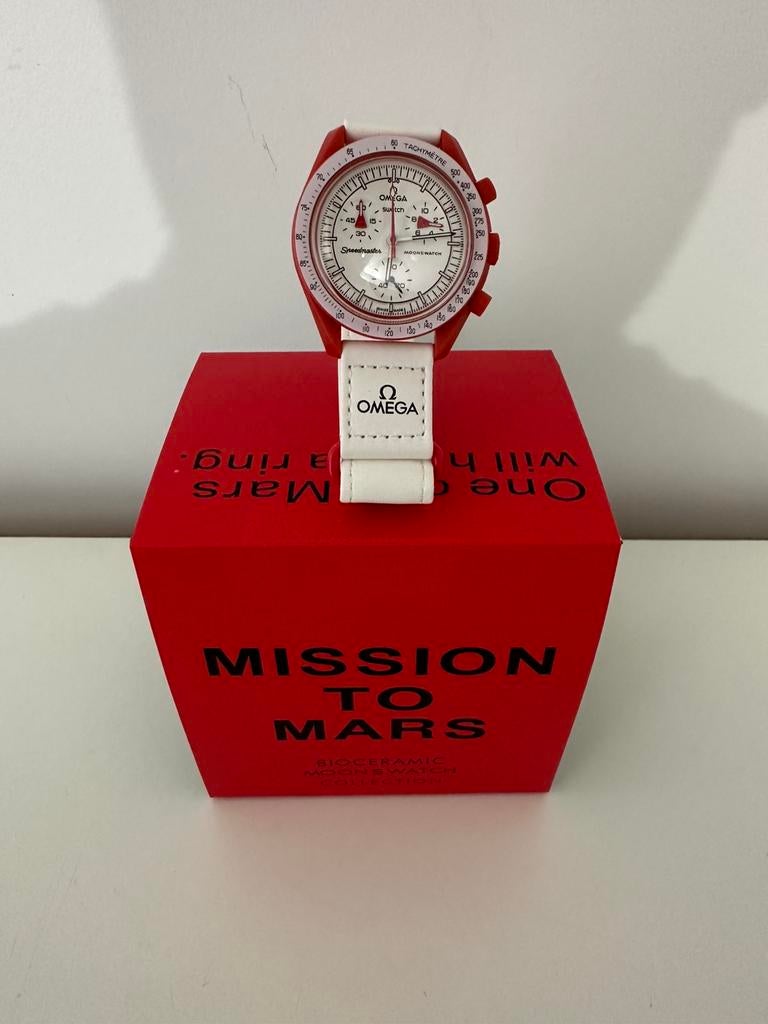 Omega x Swatch Mission to Mars, Verzenden, Nieuw