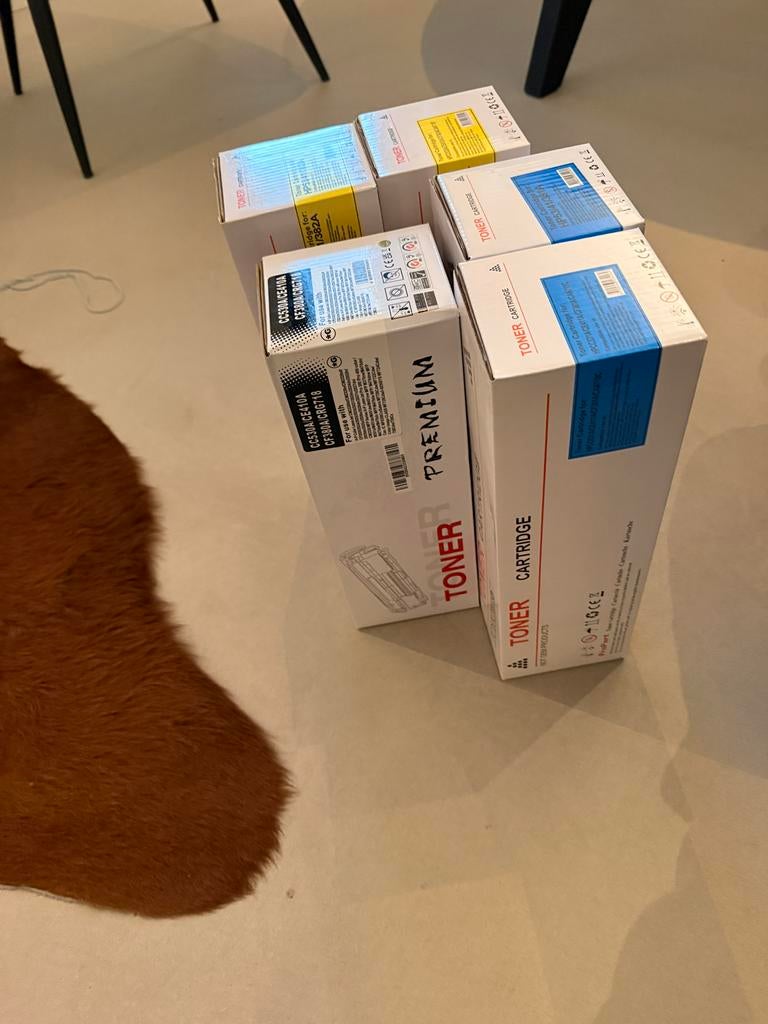 5x nieuwe toner cartridges voor HP / Canon laserjet, Computers en Software, Printerbenodigdheden, Ophalen, Nieuw, Toner