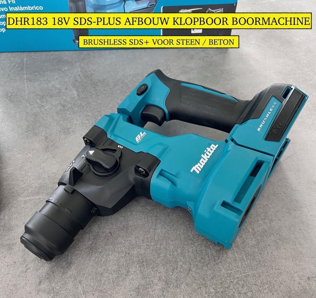 MAKITA DHR183Z 18v ACCU KLOPBOOR SDS+ & DHR171ZJ BOORMACHINE, 60 cm of meer, Keramiek, Nieuw, Ophalen of Verzenden