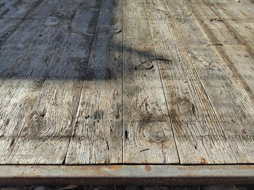 Steenschotten 120x125x5 cm - Larex hout - 50 stuks, Gebruikt, Ophalen of Verzenden, 50 mm of meer, Minder dan 200 cm