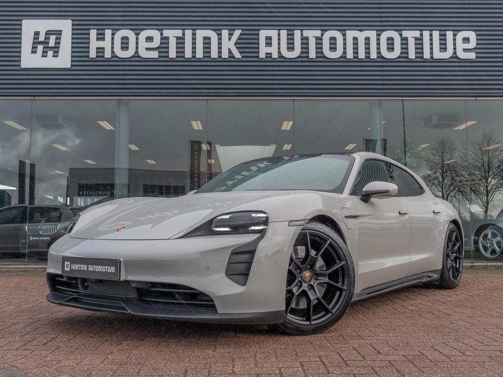 Porsche Taycan Sport Turismo GTS 93 kWh | 90,5% SOH | BTW |, Automaat, Gebruikt, 110 €/maand, Leder en Stof