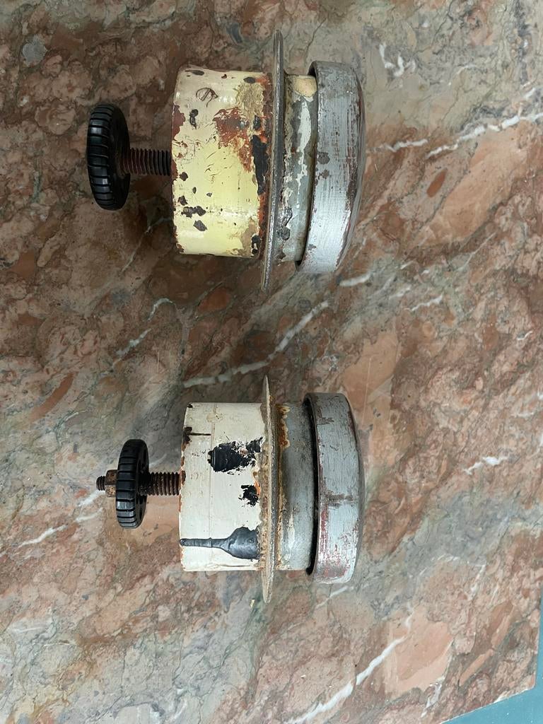 Authentieke luchthappers voor motorkruiser jaren '50, Ophalen of Verzenden, Gebruikt, Overige typen