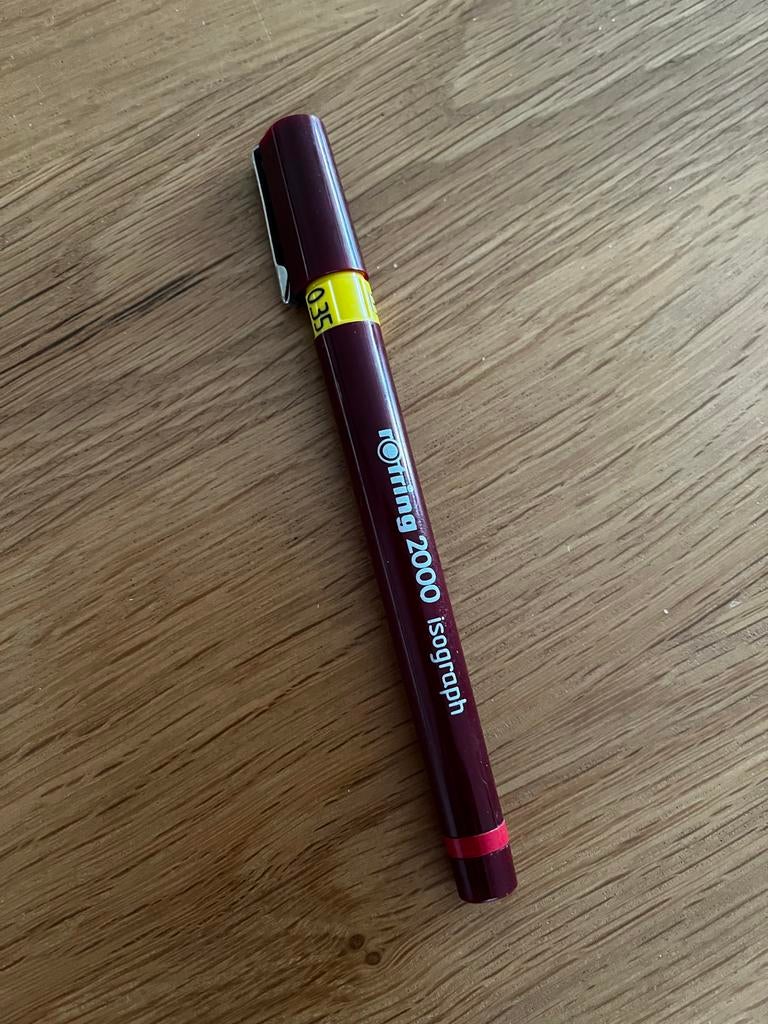 Rotring 2000 isograph, Ophalen of Verzenden, Gebruikt