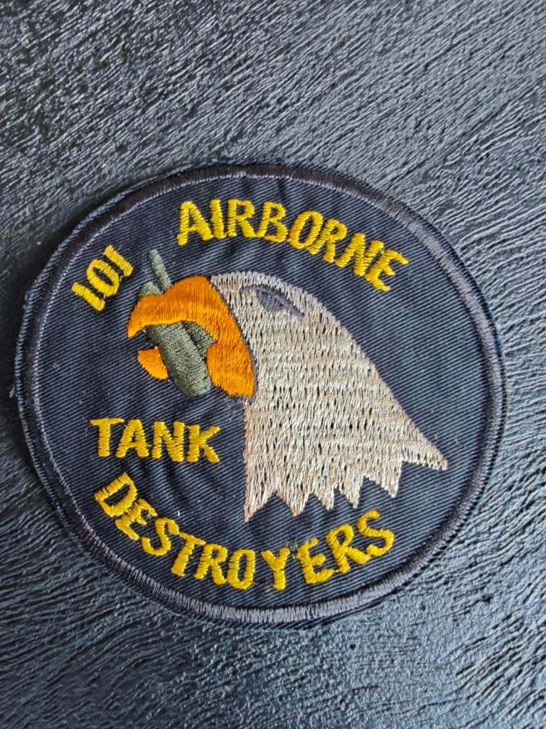 US Army 101st Airborne Division Destroyers Vietnam Patch .., Ophalen of Verzenden, Landmacht, Amerika, Embleem of Badge
