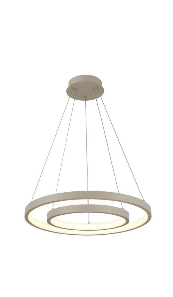 KARWEI Hanglamp June | 3-step dim | BEIGE, Ophalen of Verzenden, Nieuw, Metaal, 75 cm of meer