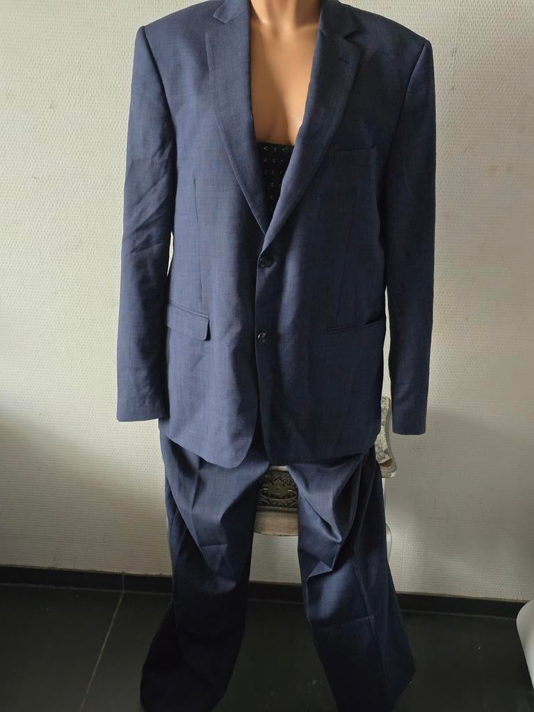Tailor & Son Herenpak - Donkerblauw - Maat 54, Kleding | Heren, Maat 52/54 (L), Blauw, Tailor & Son, Ophalen of Verzenden