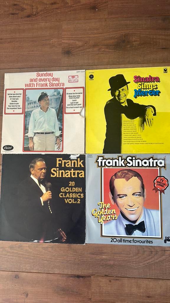 Frank Sinatra 4x, Ophalen of Verzenden, Zo goed als nieuw, 12 inch