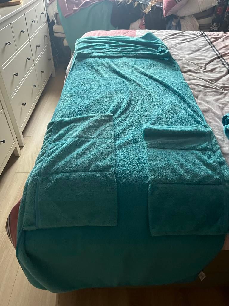 Optidee Badhanddoeken & Ligbedhanddoeken - Set van 5, Ophalen of Verzenden, Gebruikt, Overige kleuren, Handdoek