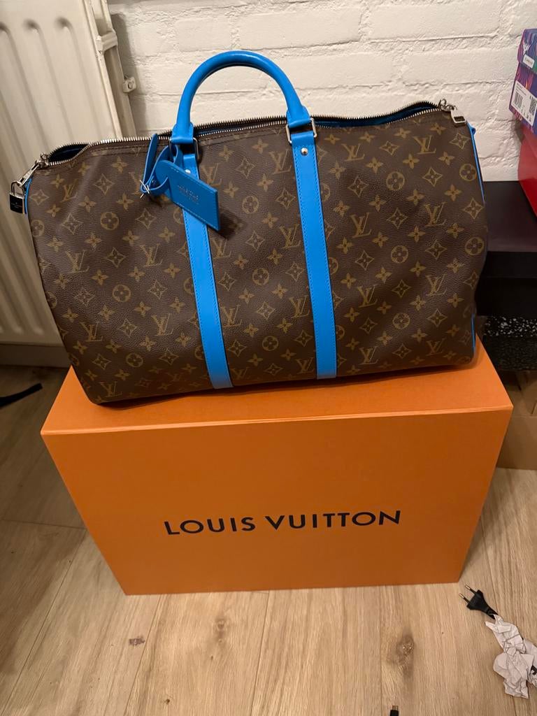 Louis Vuitton Keepall Bandouliere 50, Ophalen, 40 tot 60 cm, Gebruikt, 20 tot 30 cm