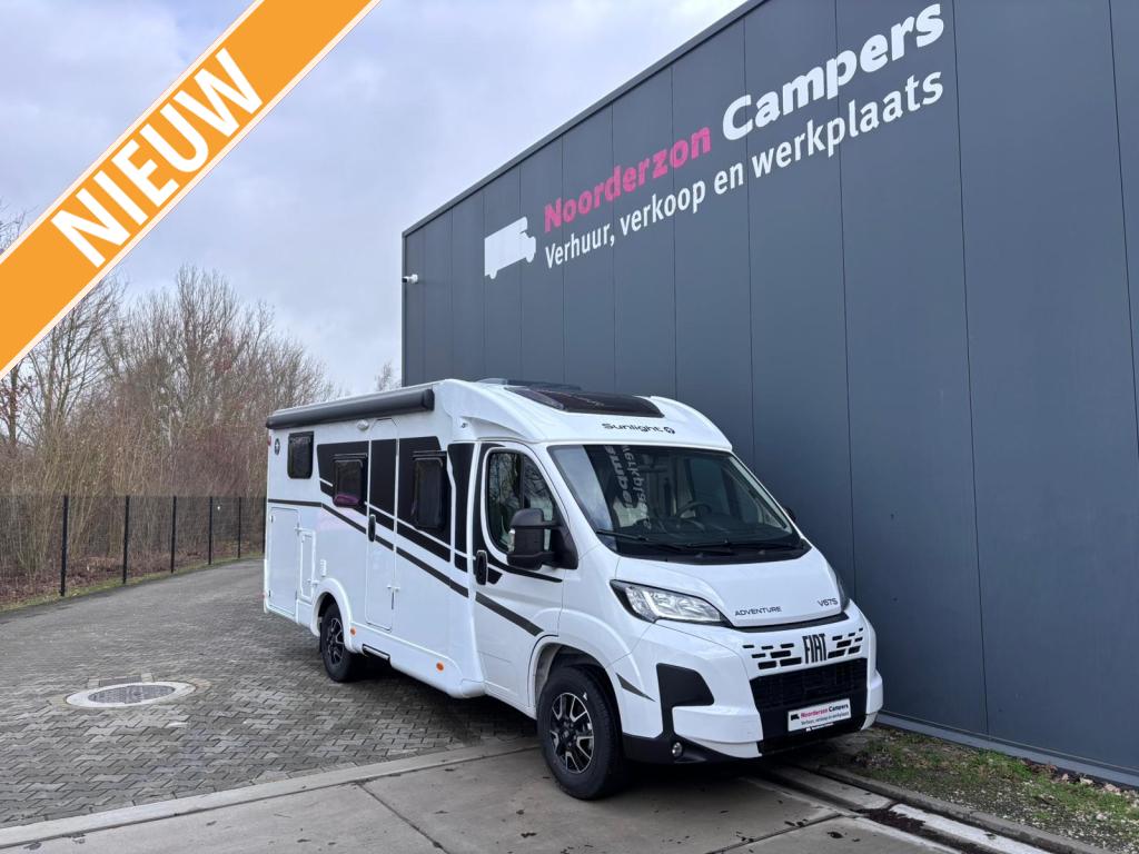 Sunlight V67S Adventure € 4000 Voorjaars Voordeel, Automaat, Standaard zit, Sunlight, Fiat