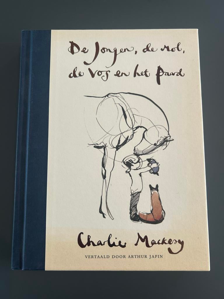 De Jongen, de Mol, de Vos en het Paard - Charlie Mackesy, Boeken, Overige Boeken, Ophalen of Verzenden, Zo goed als nieuw