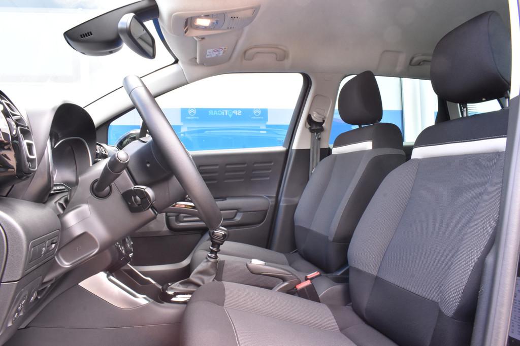 Citroën C3 Aircross PureTech 110 Max Navi | Airco | Keyless, Gebruikt, 1199 cc, Zwart, 1191 kg